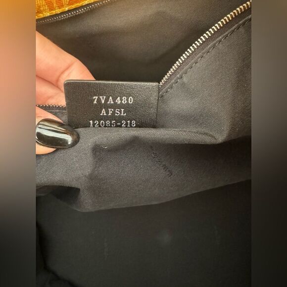 AUTH YELLOW FENDI TOTE!!! - Picture 14 of 14